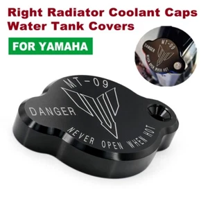 Tapas de refrigerante de radiador derecho para Yamaha MT-09 FZ-09 2014-2020 cubiertas de tanque de agua - Imagen 1 de 13