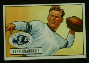 1951 Bowman #60 Lynn Chandnois Pittsburgh Steelers 
