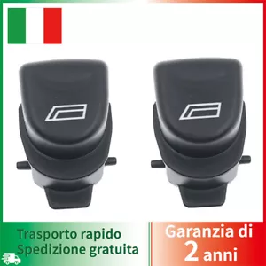 2x PULSANTI ALZAVETRO PER ALFA ROMEO 147 TASTO FINESTRINO CON SIMBOLO - Foto 1 di 8