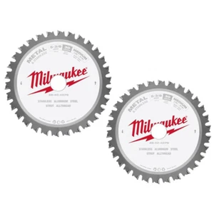 5-3/8 In. X 30 Teeth Metal & Stainless Cutting Circular Saw Blade (2-Pack) - Picture 1 of 12