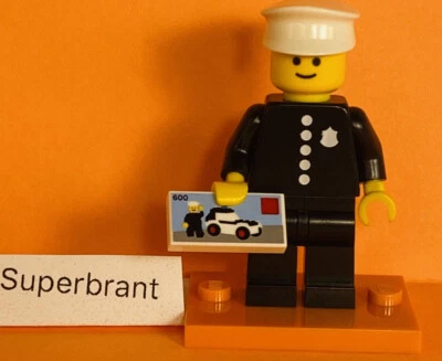 LEGO Classic Police Officer CMF Series 18 Collectible Minifig 71021 Chase Figure - Image 1 of 4