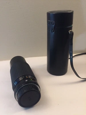 Albinar ADG 75-300mm f5.6 Zoom Lens Minolta A-type with case - Image 1 of 4