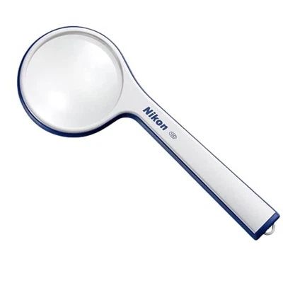 S1-10D Nikon Reading Magnifier S110D 2.5X Round Type Blue Optical equipment - Image 1 of 2