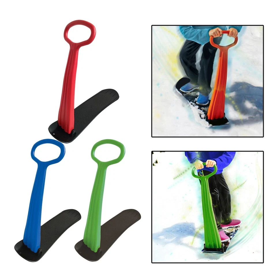 Traîneau à neige flexible Traîneau à neige Adultes en plein air Traîneaux - Imagen 1 de 1