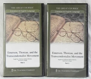 "Emerson, Thoreau and the Transcendentalist Movement" DVD Sets 1&2 Great Courses - Picture 1 of 6