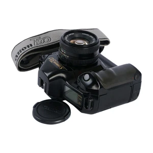 Cámara Canon T90 35 mm película SLR c/w nueva FD 50 mm f/1,8 kit de lentes y correas estándar - Imagen 1 de 11