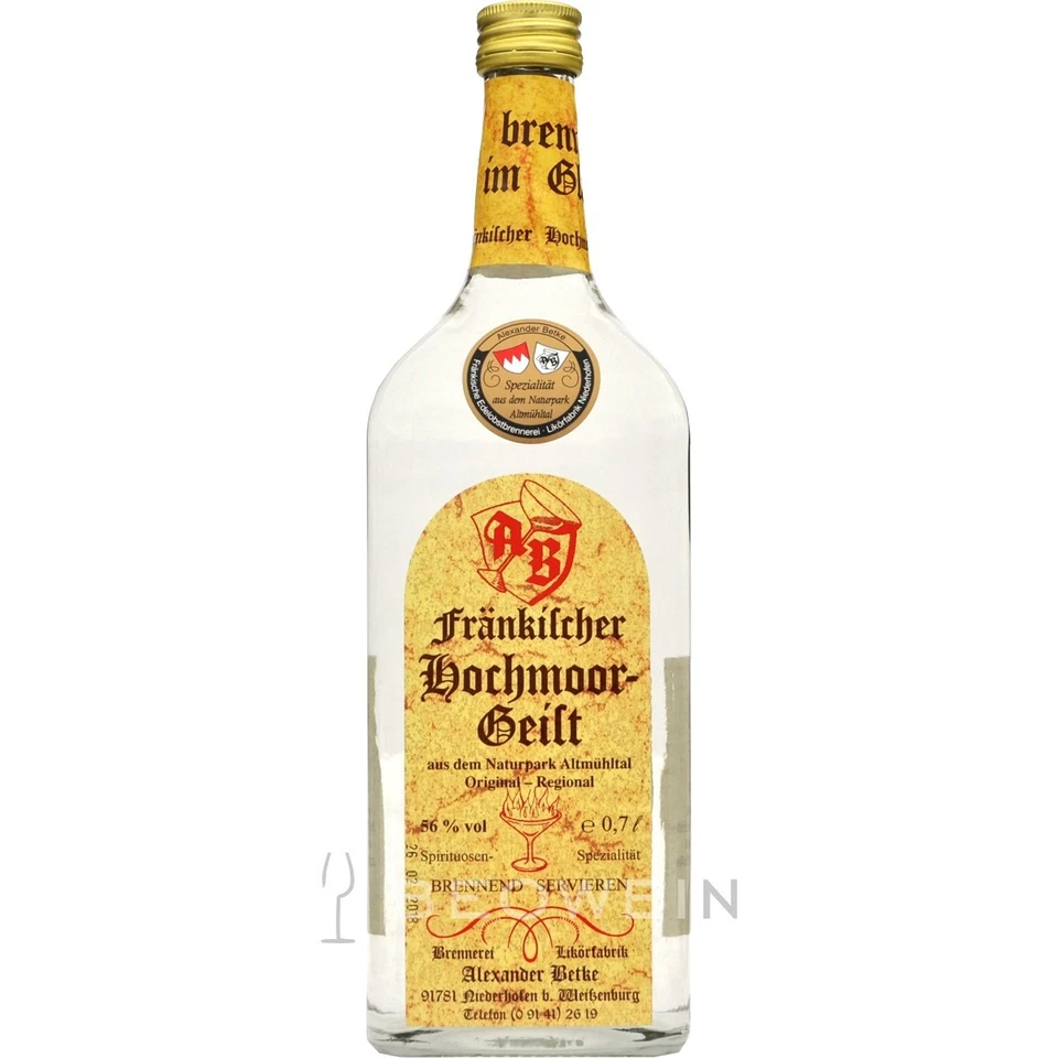 Alexander Betke Fränkischer Hochmoorgeist Kräuterlikör - 700ml