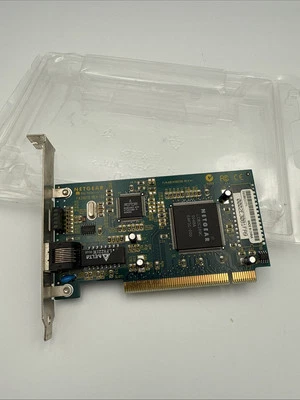 Netgear FA310TX Rev-D2 PCI 10/100 Ethernet Network Card – Vintage NIC - Image 1 of 4