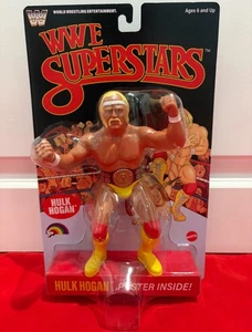 WWF WWE Superstars Mattel LJN Hulk Hogan Serie 1 MOC Chase Black Card Figur - Bild 1 von 5