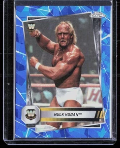 2025 Topps Chrome Sapphire Edition WWE #12 Hulk Hogan - Picture 1 of 2