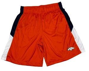 Fanatics NFL Denver Broncos Orange Activewear Mens Logo Shorts Med 30x9 - Picture 1 of 5
