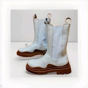 Botas Public Desire en Azul Pálido Talla UK 5 Nuevas en Caja - Imagen 1 de 16
