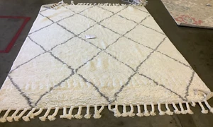 GREY / IVORY 8' X 10' Flaw in Rug, Reduced Price 1172667059 CSB951F-8 - Picture 1 of 3