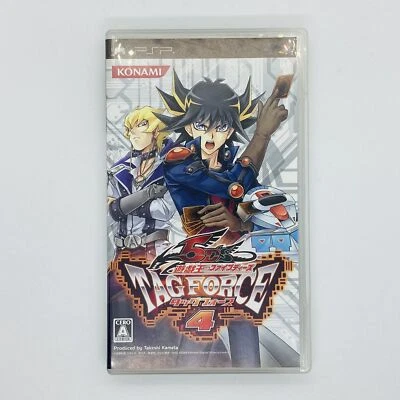 Yu Gi Oh 5D's Tag Force 4 2009 Sony PlayStation Portable PSP Konami Card Battle - Image 1 of 4