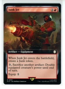MTG Junk Jet (Extended Art) - Universes Beyond: Fallout - Picture 1 of 2