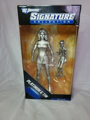 DC Universe Club Infinite Earths Signature Collection Platinum & Tin Action Fig - Image 1 of 4