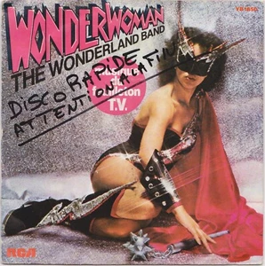 TV OST WONDERWOMAN THE WONDERLAND BAND PARADISE ISLAND / INSTRU FRANZÖSISCH 45 SINGLE - Bild 1 von 1