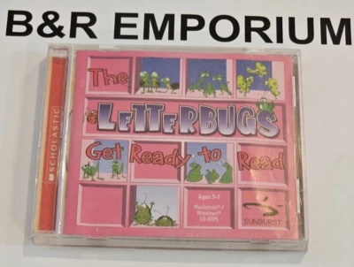 The Letterbugs Get Ready to Read - (2001 Scholastic/Sunburst) - Used CD-ROM - Image 1 of 3
