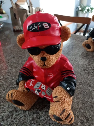 NASCAR Dale Earnhardt Jr. Winners Circle Racing Resin Bear Figurine 10" 922447 Cover