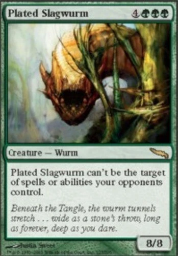 MTG - Plated Slagwurm - Mirrodin - NM, English Magic FLAT RATE SHIP - Image 1 of 1
