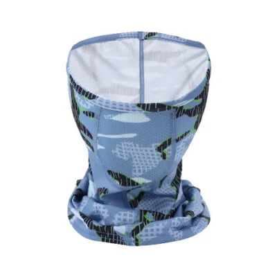 AFTCO Men's Nukam Sun Mask BLUE CAMO UPF 40 UV Protection MSM3023-BCAM-1 - Image 1 of 3