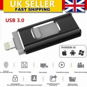 USB iFlash Drive OTG For iPhone iPad PC Photo Memory Stick 3.0 External Storage - Picture 1 of 26