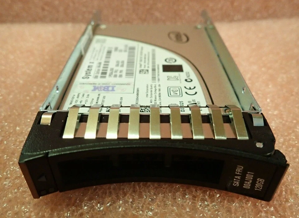 IBM Lenovo 120GB SATA 6Gb MLC 2.5" Solid State Drive SSD 00AJ001 00AJ004 00AJ000 - Image 1 of 4