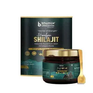 NUEVO SHILAJIT ORGÁNICO DEL HIMALAYA, orgánico extremadamente potente 66 porciones - 20 gm - Imagen 1 de 9