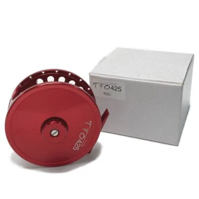 TFO Temple Fork Outfitters eje grande 425 con caja carrete de pesca con mosca Foto 1 de 4
