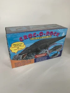 NUOVO sigillato: sensore di movimento Croc-O-Rock attivato coccodrillo canta danze alligatore - Foto 1 di 8