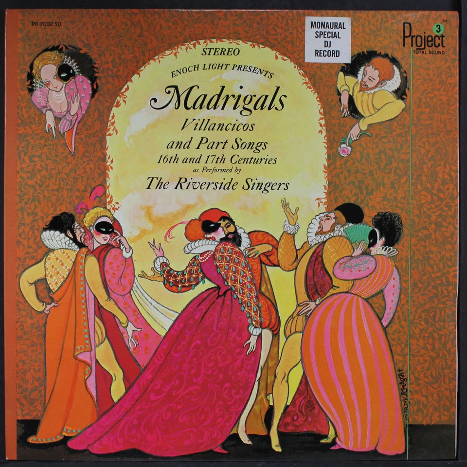 RIVERSIDE SINGERS: enoch light presents: madrigals, villancicos and part songs - Image 1 of 2