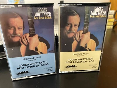 Roger Whittaker Best Loved Ballads Cassette, HC-1047/1048 Heartland Music - Image 1 of 4