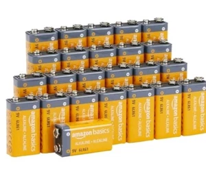 24 Pack 9 Volt Performance All-Purpose Alkaline Batteries 5-Year Shelf - Picture 1 of 3