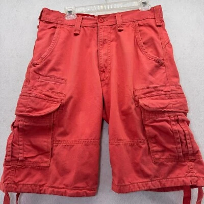 Pantalones Cortos Jordan Craig Rojo Salmón Carga Informales Exterior Todos los Días Rojo Talla 32 Clásicos Foto 1 de 4
