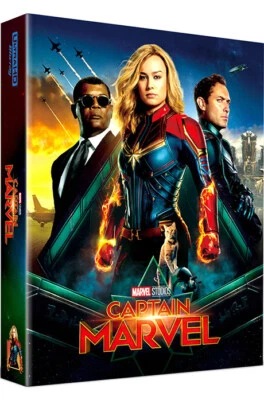 Captain Marvel - 4K UHD + BLU-RAY Steelbook - Full Slip Type A2 / WeET - Image 1 of 2