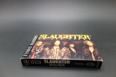 SLAUGHTER Up All Night (1990 Chrysalis Records) Cassette Single - Image 1 of 3