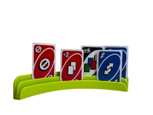 Playing Card Holders 2 Tier Step 2 pcs Rack Hands Free Trays Organizers - Picture 1 of 2