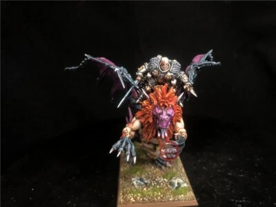 Il Vecchio Mondo DPS dipinto Guerrieri del Caos Signore del Caos su Manticore SK5125 - Immagine 1 di 4