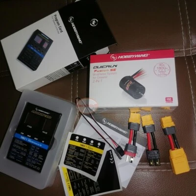 Scheda programma sistema ESC motore HobbyWing QuicRun Fusion SE 1800KV 40A 2IN1 3 cavi - Immagine 1 di 4