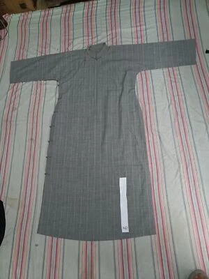 Antigua túnica de seda de la dinastía Qing china, disfraz bordado vintage coleccionable Foto 1 de 4