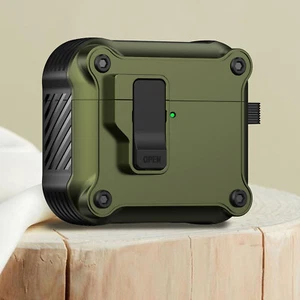 Für AirPods 4. Gen mit aktiver Geräuschunterdrückung mit Schlüsselanhänger Armor Robust - Bild 1 von 15