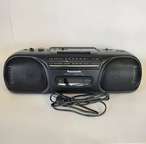 Registratore a cassette radio stereo Panasonic RX-FS430 vintage testato funzionante - Foto 1 di 19