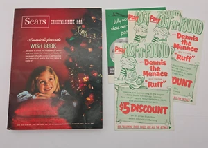 Vintage 1968 Sears Christmas Catalog Wish Book w/Inserts Dennis The Menace - Imagen 1 de 20