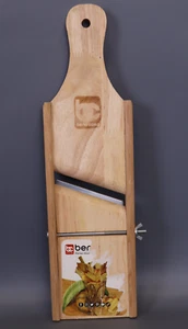 Bene Casa - Natural Wooden Plantain and Fruit/Vegetable Slicer - Picture 1 of 3