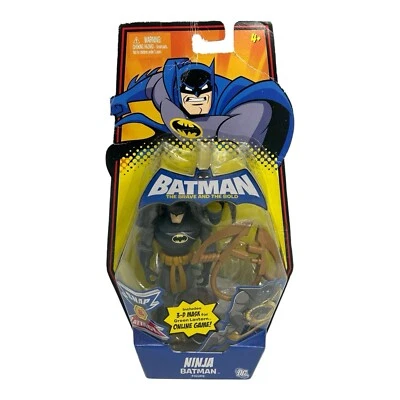 5-дюймовая фигурка Ninja Batman The Brave and The Bold 2009 Mattel совершенно новая запечатанная - Изображение 1 из 4