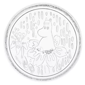 Placa de vidrio transparente Moomin Arabia 15,5 cm - Imagen 1 de 4