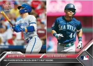 Bobby Witt Jr. Julio Rodríguez - 2023 MLB TOPPS NOW 720 - Picture 1 of 2