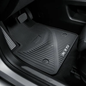 2017-2024 Cadillac XT5 All Weather Front & Rear Floor Mats 85131486 Black OEM GM - Bild 1 von 9