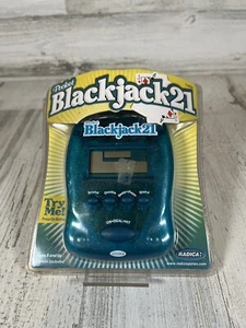 Radica Pocket Blackjack 21 Handheld Electronic Travel Game 2004 New And Sealed - Picture 1 of 5
