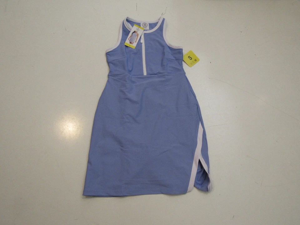 Sage Collective Women's Sleeveless Active Short with Dress Blue Size XXL